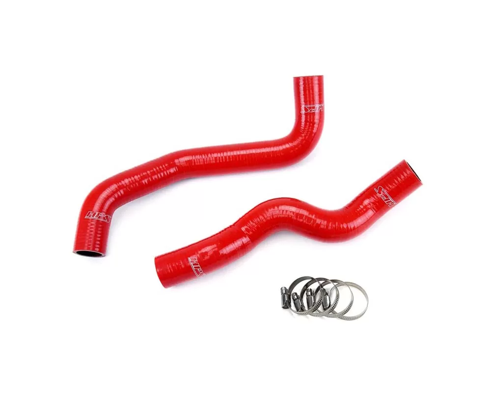 HPS Silicone Radiator Hose Kit Red for Nissan 09-14 370Z - 57-1049-RED