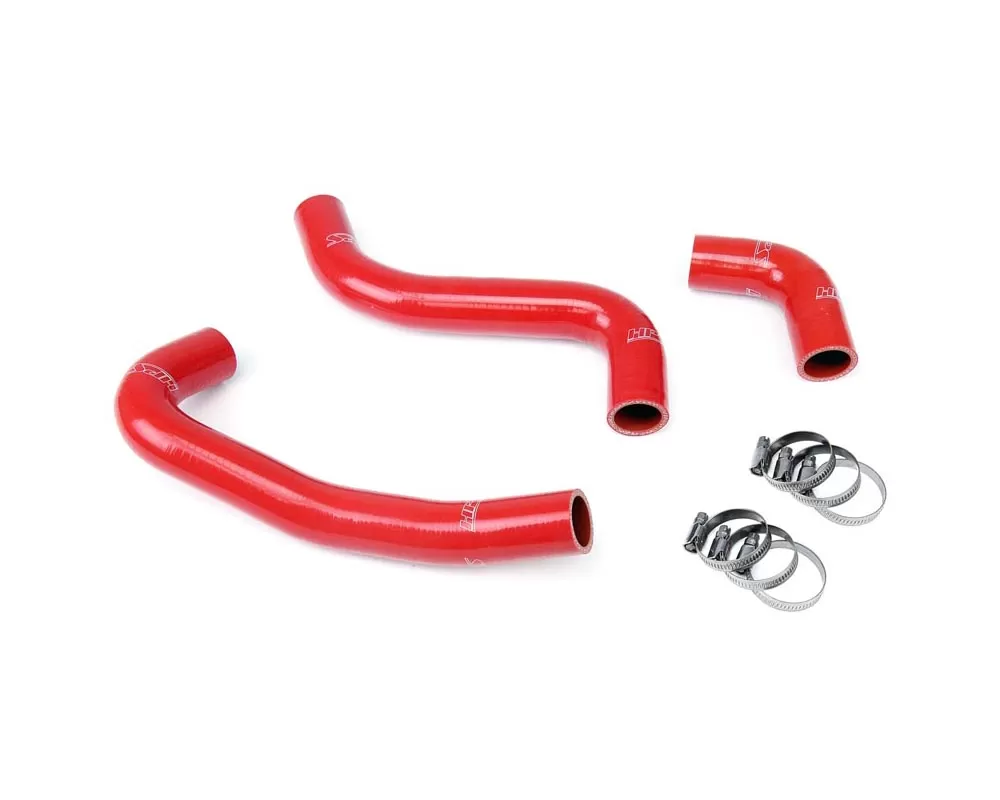 HPS Red Reinforced Silicone Radiator Hose Kit Coolant for Scion 04-07 xB - 57-1059-RED