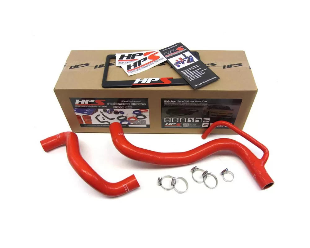 HPS Red Reinforced Silicone Radiator Hose Kit Coolant for Scion 08-15 xB - 57-1060-RED