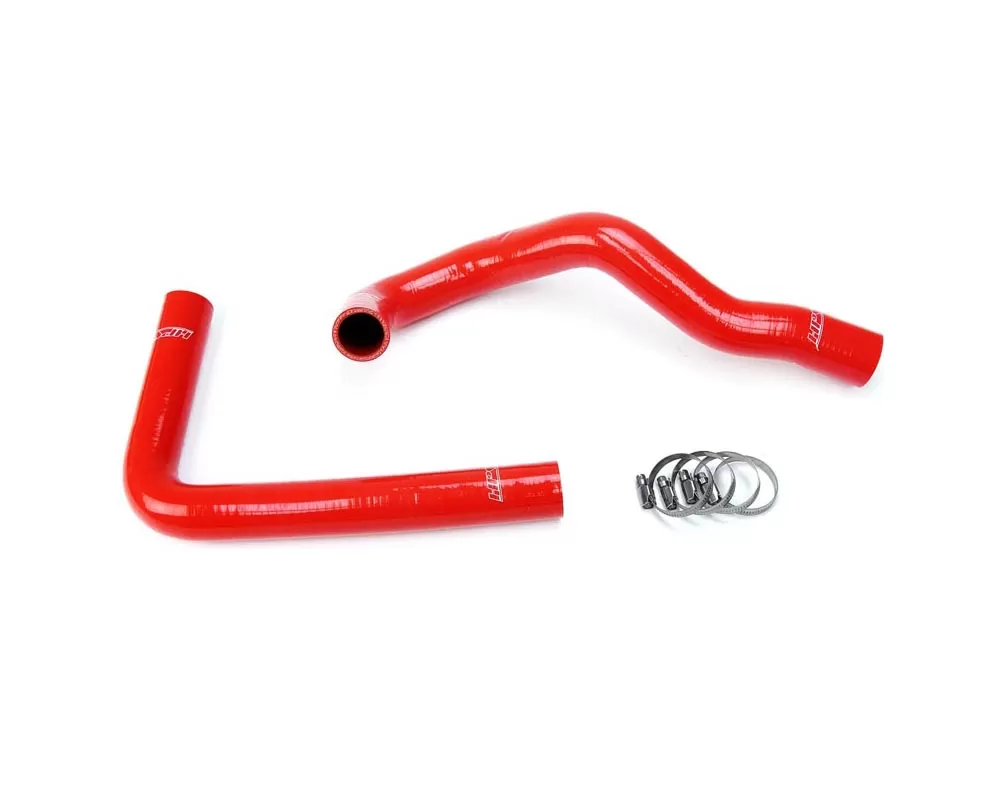 HPS Silicone Radiator Hose Kit Red for Toyota 93-98 Supra with 1JZGTE or 2JZGTE Engine Swap - 57-1067-RED