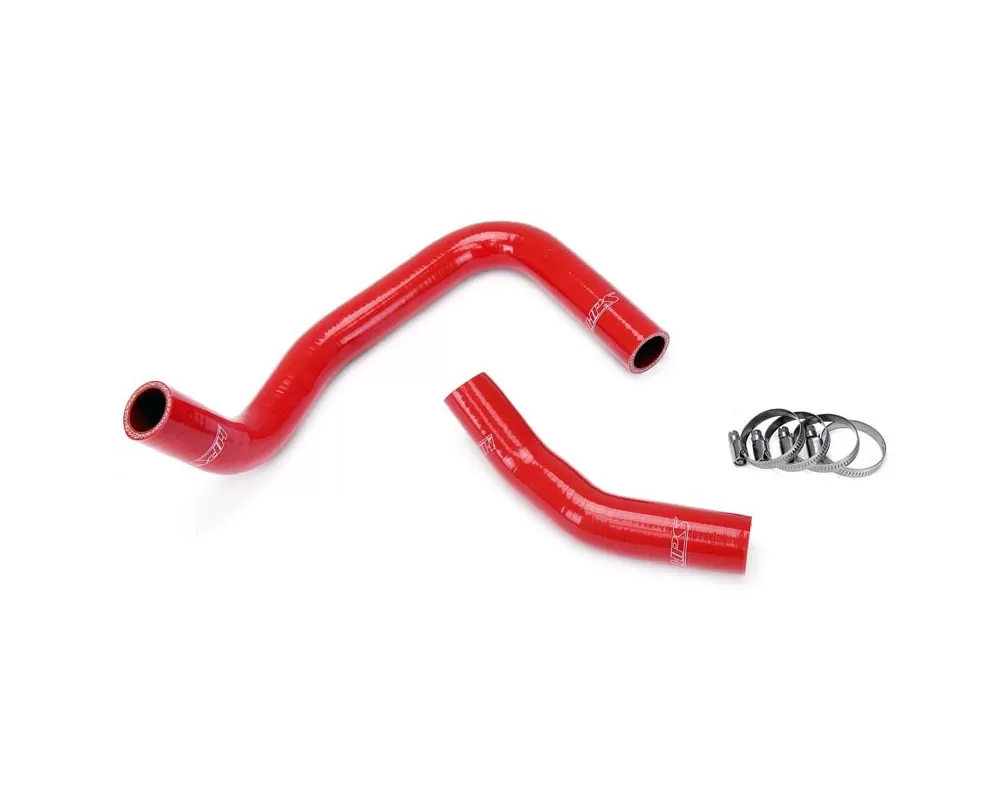 HPS Red Reinforced Silicone Radiator Hose Kit Coolant for Toyota 85-87 Corolla AE86 - 57-1202-RED