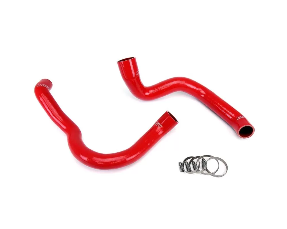 HPS Red Reinforced Silicone Radiator Hose Kit Coolant for Jeep 91-01 Cherokee XJ 4.0L - 57-1219-RED