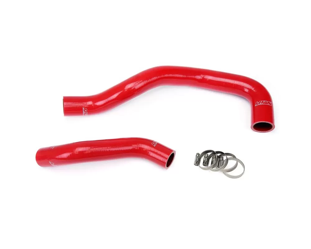 HPS Red Reinforced Silicone Radiator Hose Kit Coolant for Lexus 98-05 GS300 I6 3.0L - 57-1271-RED