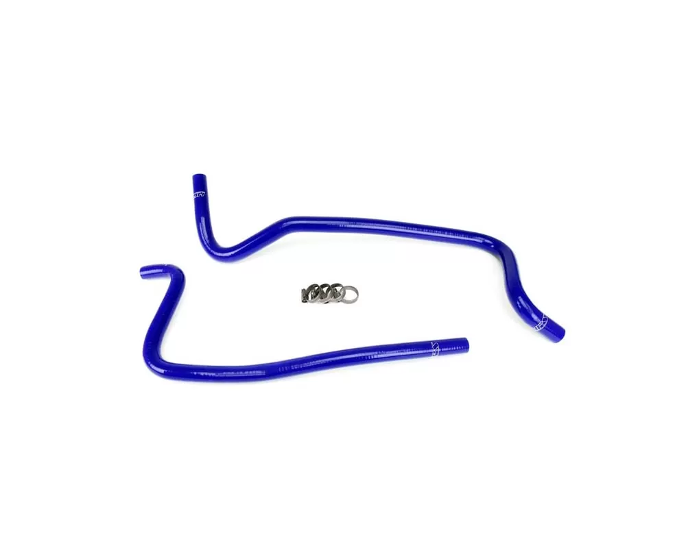 HPS Blue Reinforced Silicone Heater Hose Kit for Jeep 02-06 Wrangler TJ 4.0L Left Hand Drive - 57-1283-BLUE