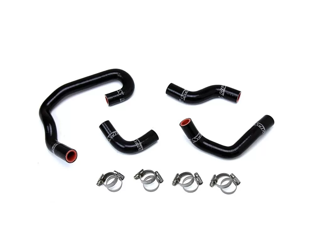 HPS High Temp without Rear Heater Reinforced Silicone Heater Hose Kit Coolant Black Toyota 4Runner 3.0L V6 90-95 - 57-1323H-BLK