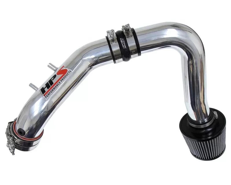 HPS Performance Cold Air Intake 2004-2008 Acura TSX 2.4L, Includes Heat Shield, Polish - 837-122P