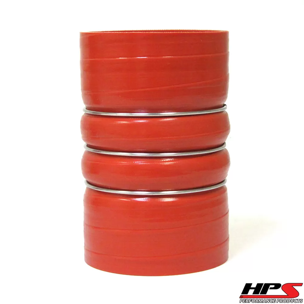 HPS High Temp 8" ID x 6" Long 4-ply Aramid Reinforced Silicone CAC Coupler Hose Hot Side (152mm ID x 152mm Length) - CAC-800-HOT
