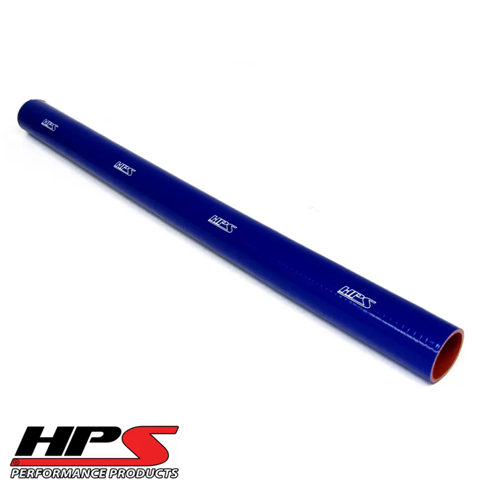 HPS 1 3/16inch (30mm) 4-ply Reinforced 3 Feet Coolant Tube Coupler Silicone Hose Blue - HTST-3F-118-BLUE