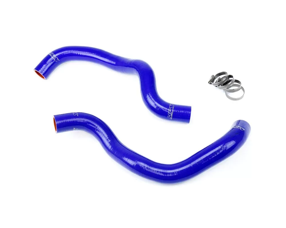 HPS Blue Reinforced Silicone Radiator Hose Kit Coolant for Acura 04-08 TSX 2.4L - 57-1384-BLUE