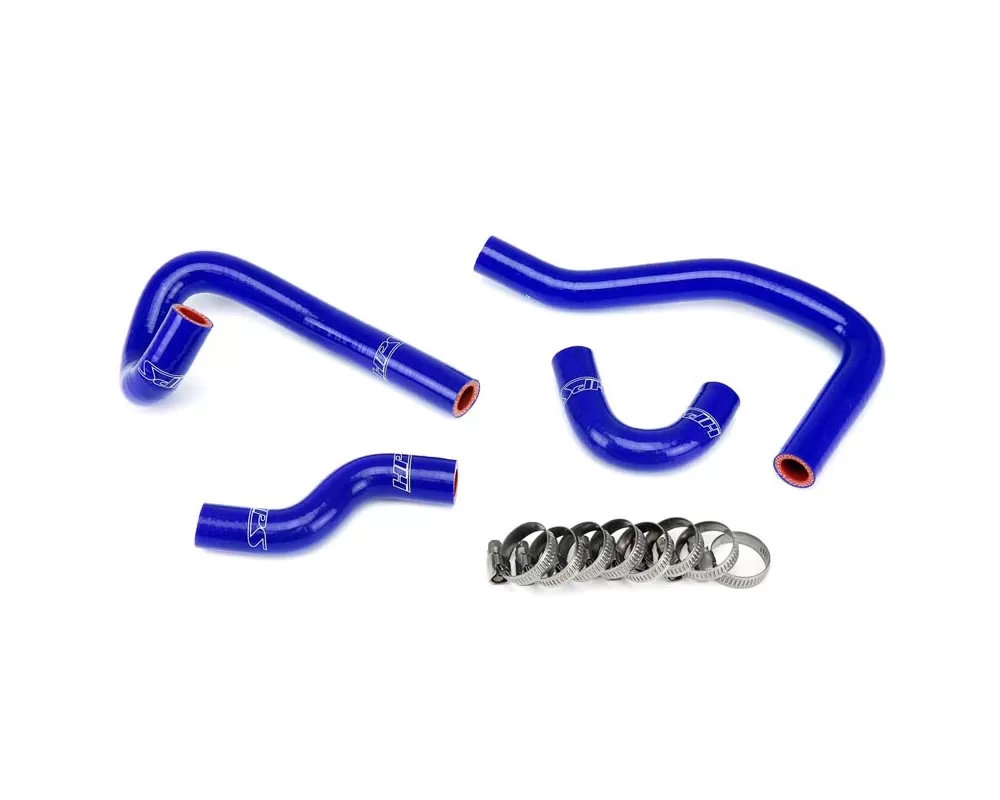 HPS Blue Reinforced Silicone Heater Hose Kit for Mazda 93-95 RX7 FD3S - 57-1396-BLUE