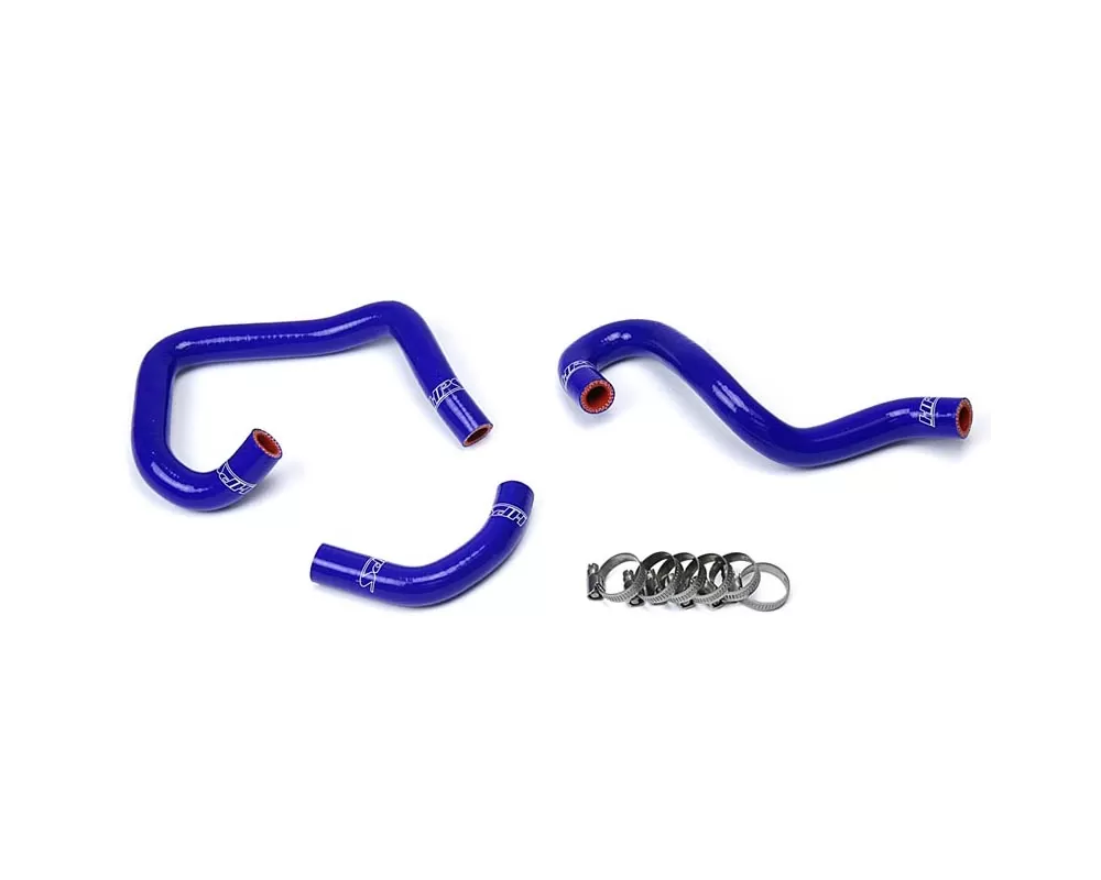 HPS Blue Reinforced Silicone Heater Hose Kit Coolant for Toyota 93-98 Supra MK4 2JZ Turbo Left Hand Drive - 57-1521-BLUE