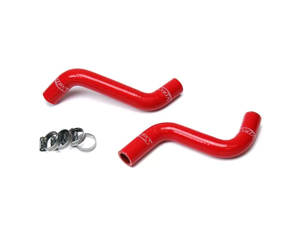 HPS Red Reinforced Silicone Radiator Hose Kit for Yamaha 14-17 YFZ450R - 57-1524-RED