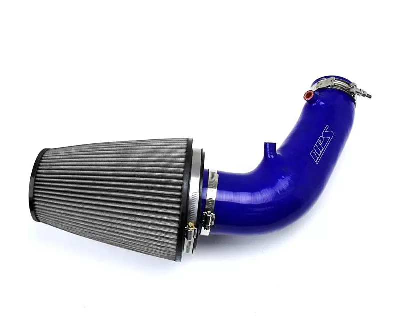 HPS Blue Silicone Air Intake for 06-09 Honda S2000 AP2 2.2L F22 drive-by-wire - 827-610BL