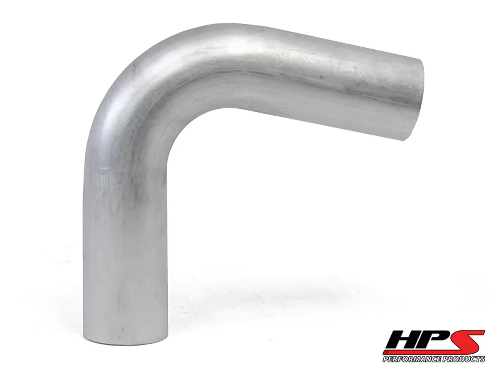HPS 2" OD 100 Degree Bend 6061 Aluminum Elbow Pipe 16 Gauge w/ 3 1/8" CLR - AT100-200-CLR-312