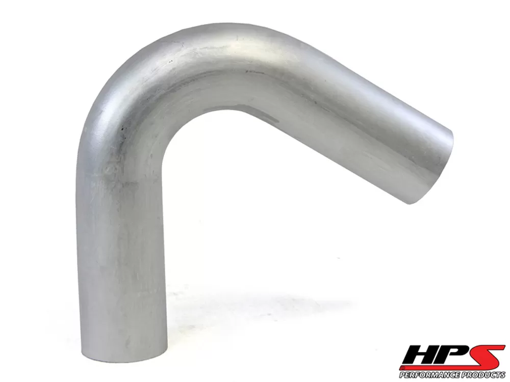 HPS 2" OD 120 Degree Bend 6061 Aluminum Elbow Pipe 16 Gauge w/ 3 1/8" CLR - AT120-200-CLR-312