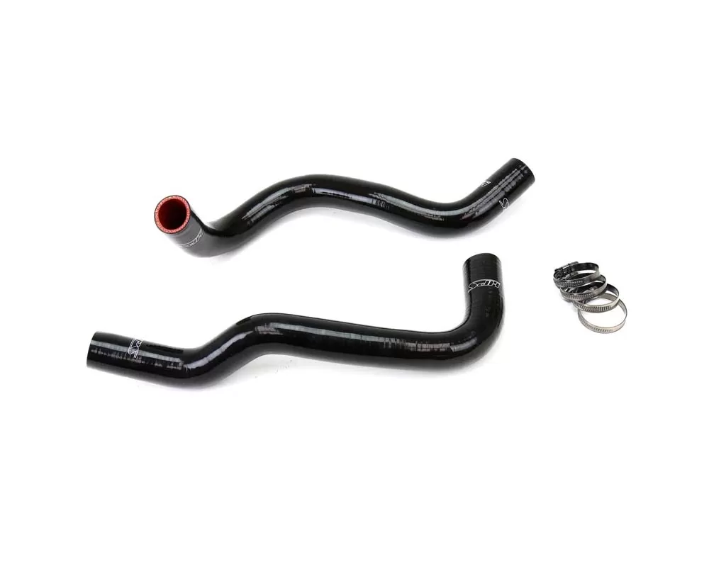 HPS Reinforced Black Silicone Radiator Hose Kit Coolant for Toyota 05-18 Tacoma 2.7L 4Cyl - 57-1314-BLK