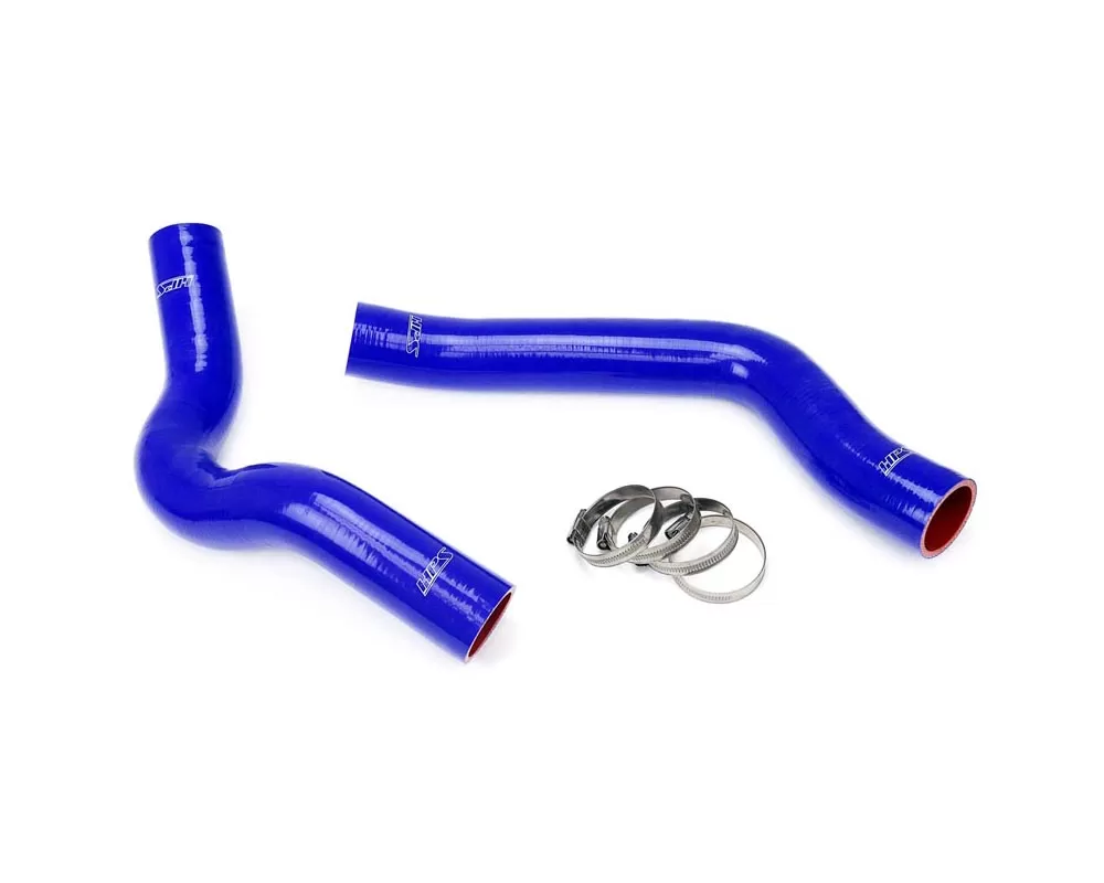 HPS Reinforced Blue Silicone Radiator Hose Kit Coolant for Dodge 03-06 Viper SRT-10 8.3L V10 - 57-1317-BLUE