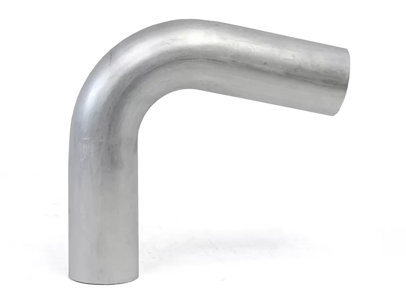 HPS 2.75" OD 100 Degree Bend Aluminum Elbow Pipe 16 Gauge w/ 4-5/16" CLR - AT100-275-CLR-43