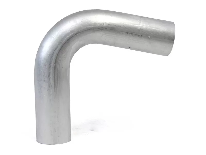 HPS 4" OD 110 Degree Bend Aluminum Elbow Pipe 16 Gauge w/ 4" CLR - AT110-400-CLR-4
