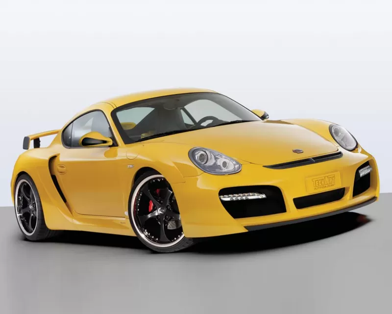 TechArt Wide Body Kit with Black Running Lights Porsche Cayman with OE DRL 06-13 - 087.100.063.009BLK