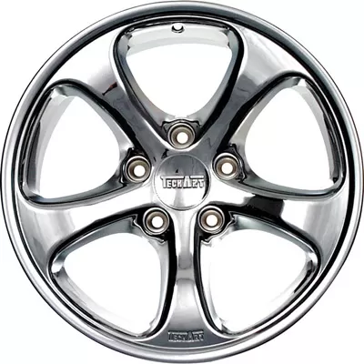 TechArt Formula Wheel Chrome 18x8.5 50mm Porsche 95-04 - 996.210.858.050C