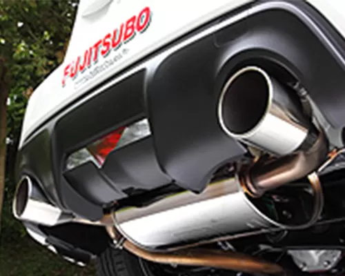 Fujitsubo Authorize S Polished Tip Exhaust System Scion FRS 13-16 - 360-23111