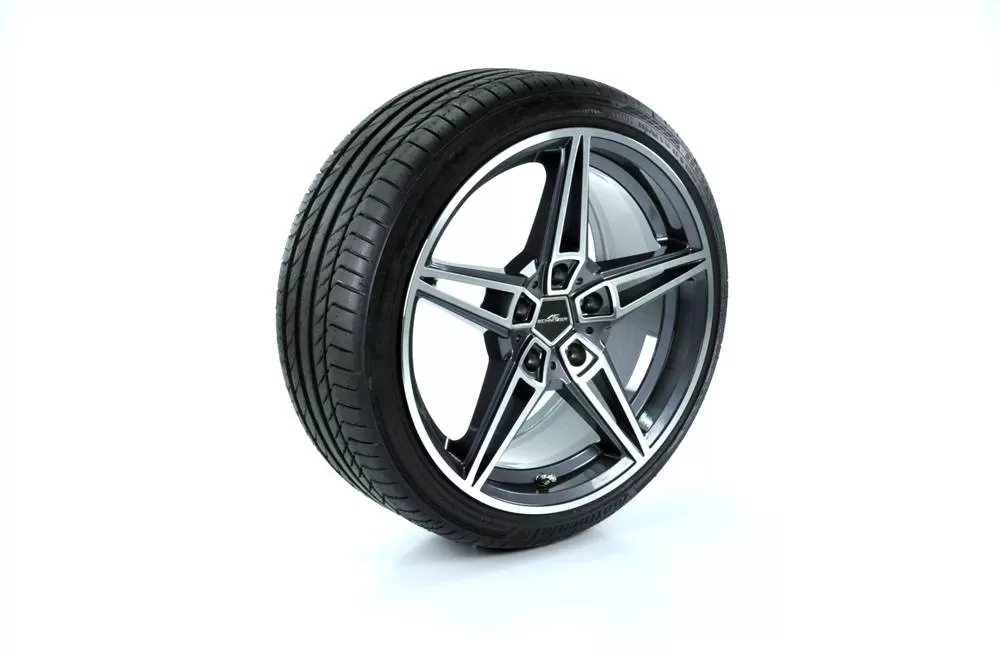 AC Schnitzer AC1 BiColor Wheel Set w/ Continental Tires 19x7.5 BMW F45 2-Series Active Tourer - 82352454107