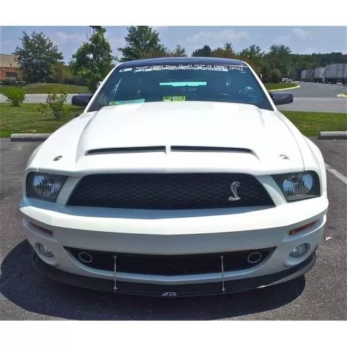 APR Performance Carbon Fiber Wind Splitter With Rods Ford Mustang Shelby GT500 No OEM Lip 07-09 - CW-204570