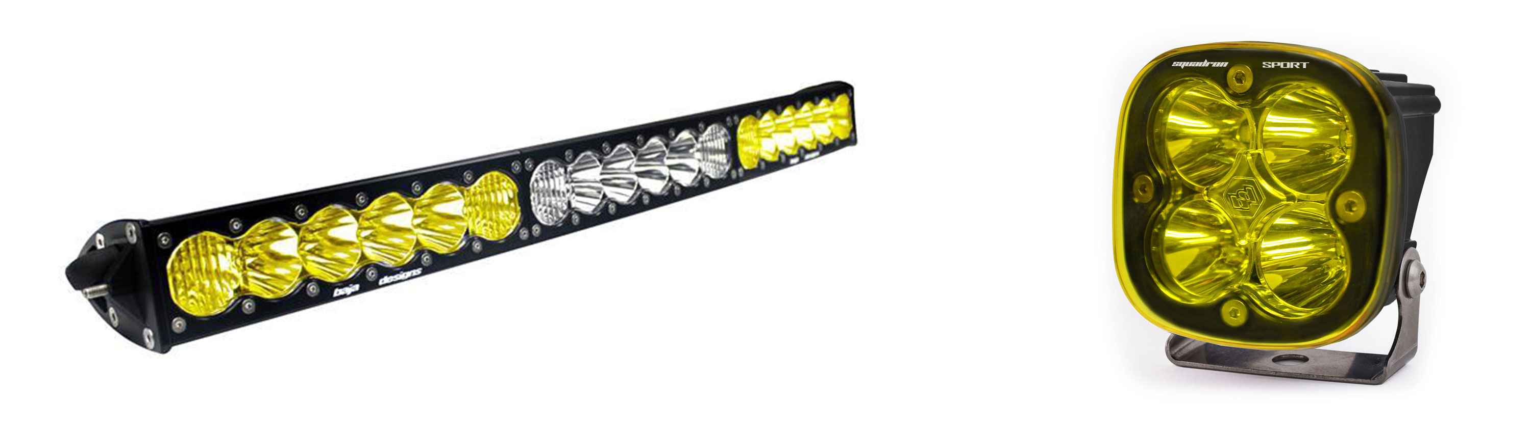 Baja Designs amber led light bars