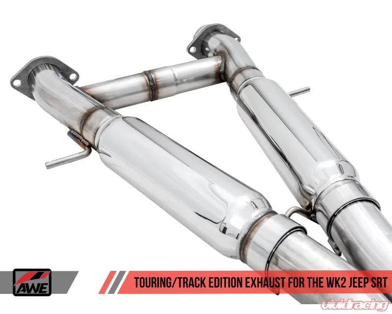 AWE Tuning Touring Edition Exhaust Jeep WK2 Grand Cherokee SRT 6.4L 6