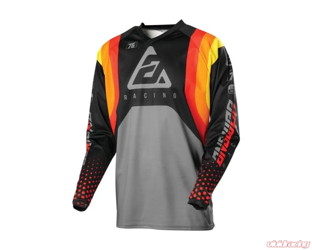 Large Nickle/Steel/Charcoal Swish Answer 2021 Syncron Jersey 