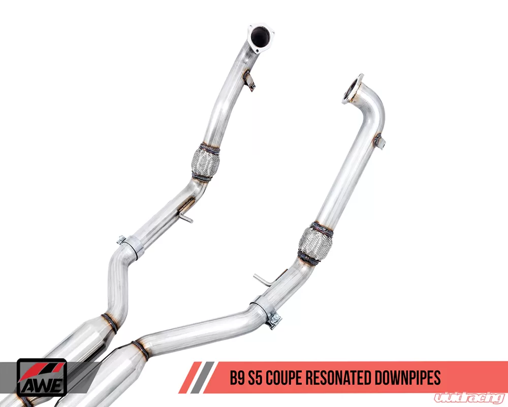 AWE Tuning Audi B9 S5 Coupe Touring Edition Exhaust System Diamond