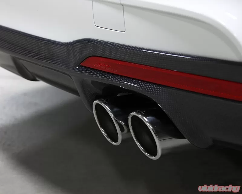 3D Design Carbon Fiber Rear Diffuser Quad Tip BMW 328i F30 | F31 M