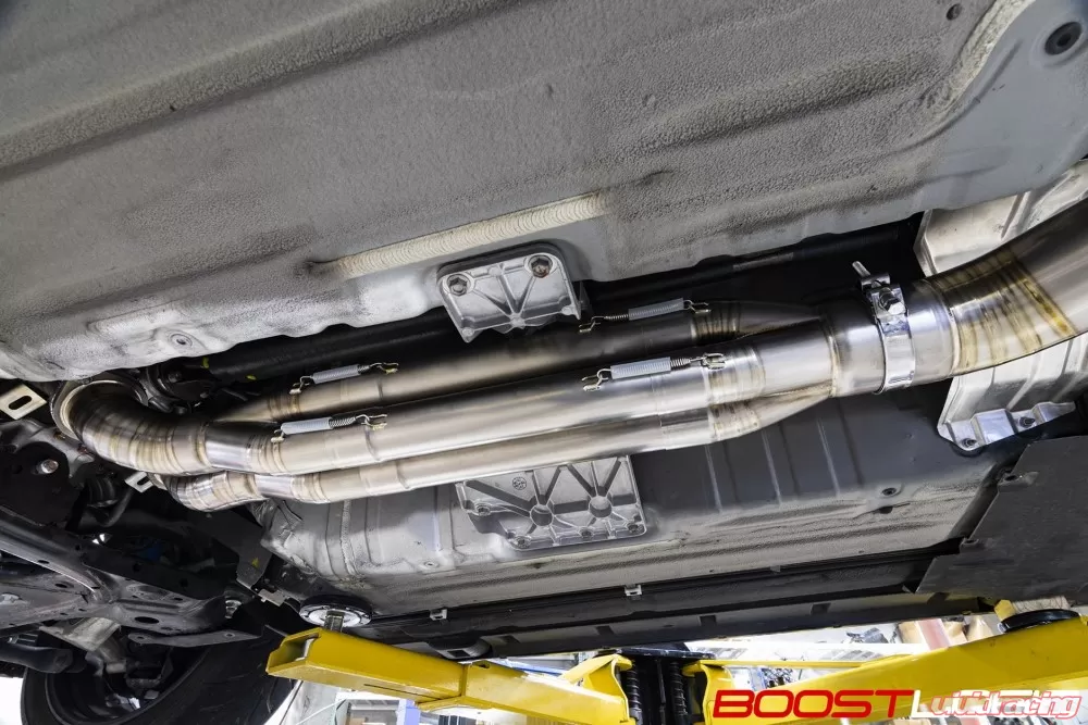 Boost Logic 4" Titanium Exhaust Nissan R35 GT-R 2009+ | 02010911-BL