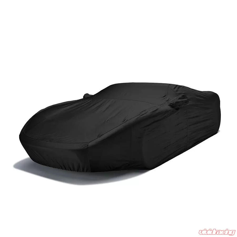 FS2341F5 Fleeced Satin Covercraft Custom Fit Car Cover for Select Cadillac 75 Limousine Models Black