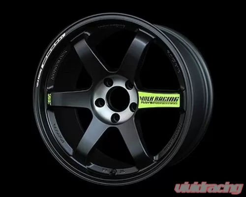 Volk Racing Te37sl Black Edition Ii Wheel 19x10 5 5x1 34mm Pressed Black Rim Redot Wvd634wpb2
