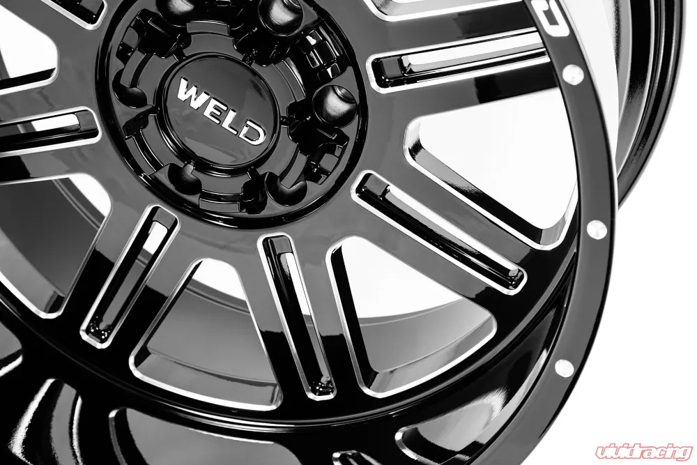 Weld Racing Chasm Wheel 20x9 5x127|5x139.7 20mm Gloss Black Milled