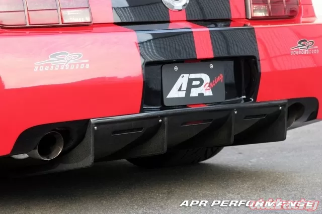 APR Carbon Fiber Rear Diffuser Wide Body Kit Only Ford Mustang 0509