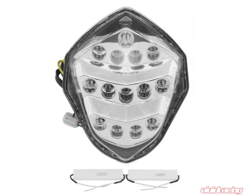 Bikemaster Integrated Motorcycle Tail Light Clear GSXR1000 2003-2004 | TZS- 100-INT