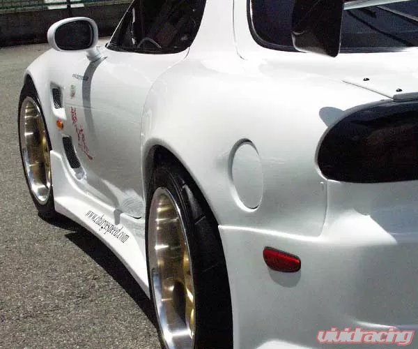 Chargespeed Wide Body Rear Fenders 50mm Mazda Rx 7 Fd3s