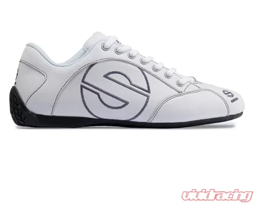 Sparco Esse White Leather Street 