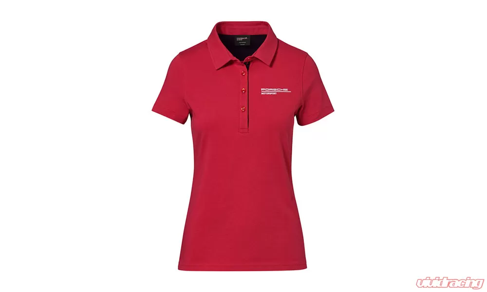 red polo shirt womens