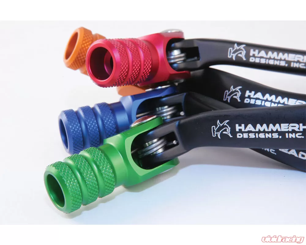 Offset tip options 11-0105 Hammerhead Designs Honda CR250 Premium Forged Shift Lever