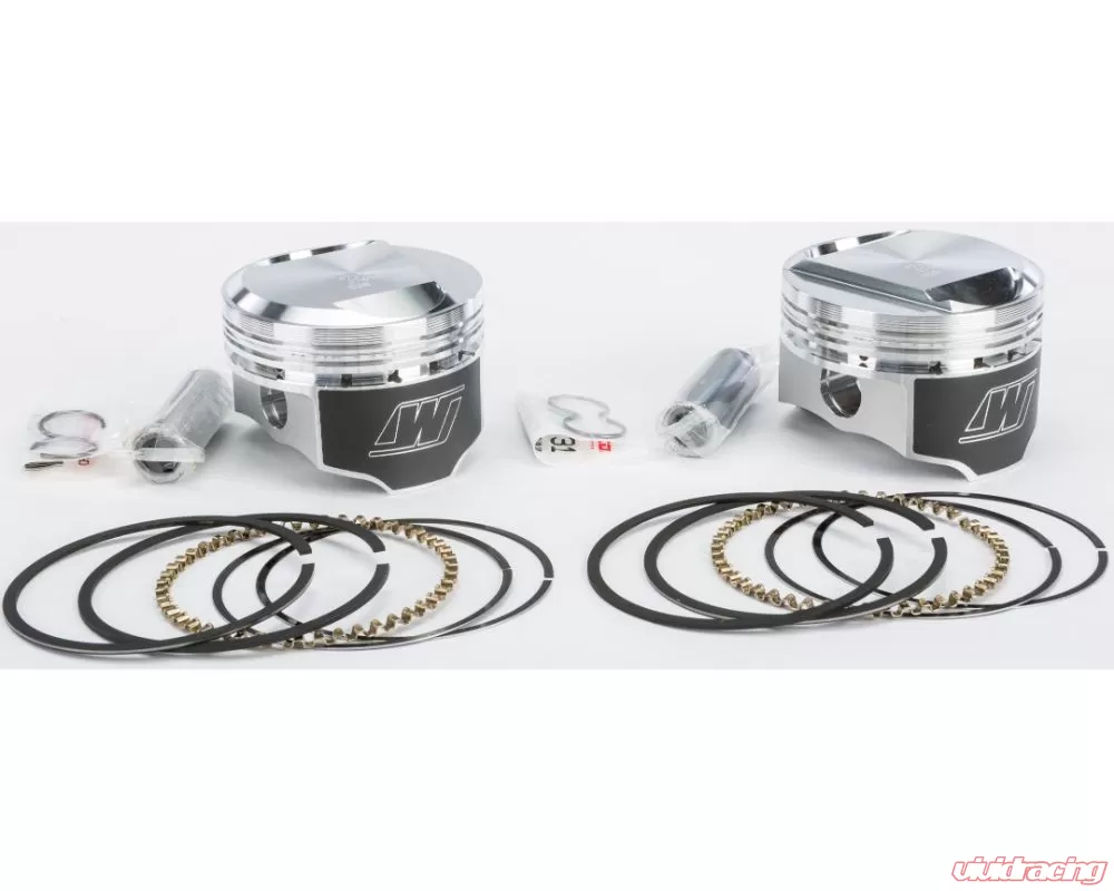 Wiseco K1667 3.518 Bore 10:1 Compression Ratio Domed Forged Piston Kit