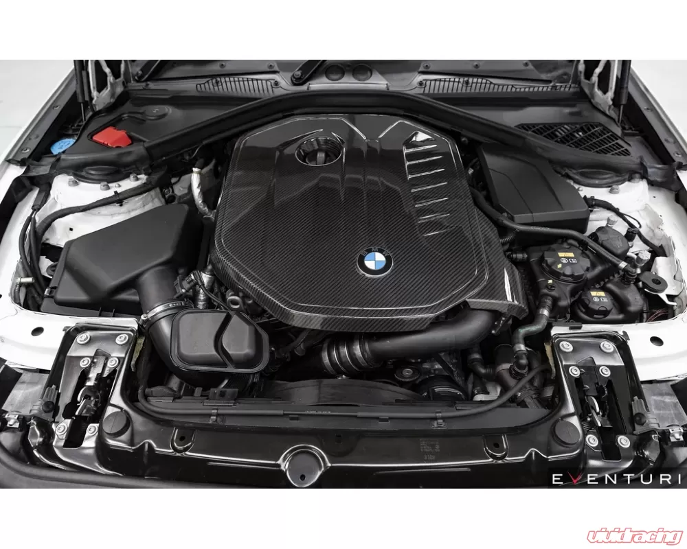 Eventuri Black Carbon Engine Cover BMW B58 - EVE-B58F-CF-ENG