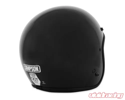 Simpson Chopper Helmet US Black Large - CHOP2LG