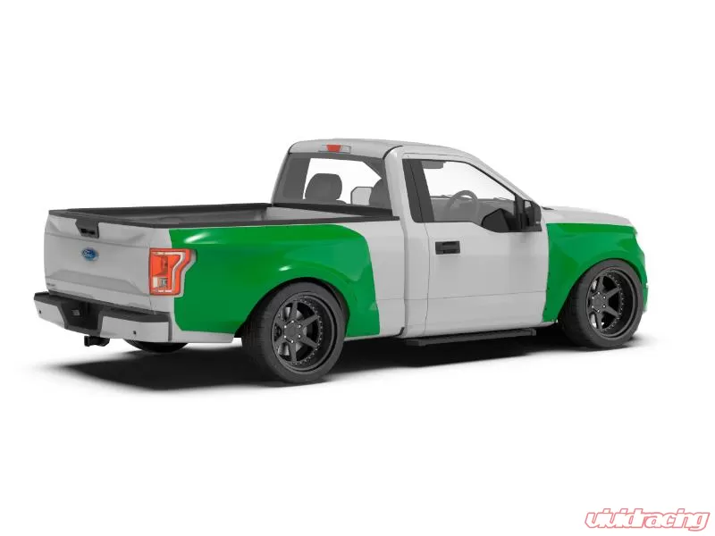 Clinched Flares 65 Rear Bed Widebody Kit Ford F 150 13th Gen 2015 2017