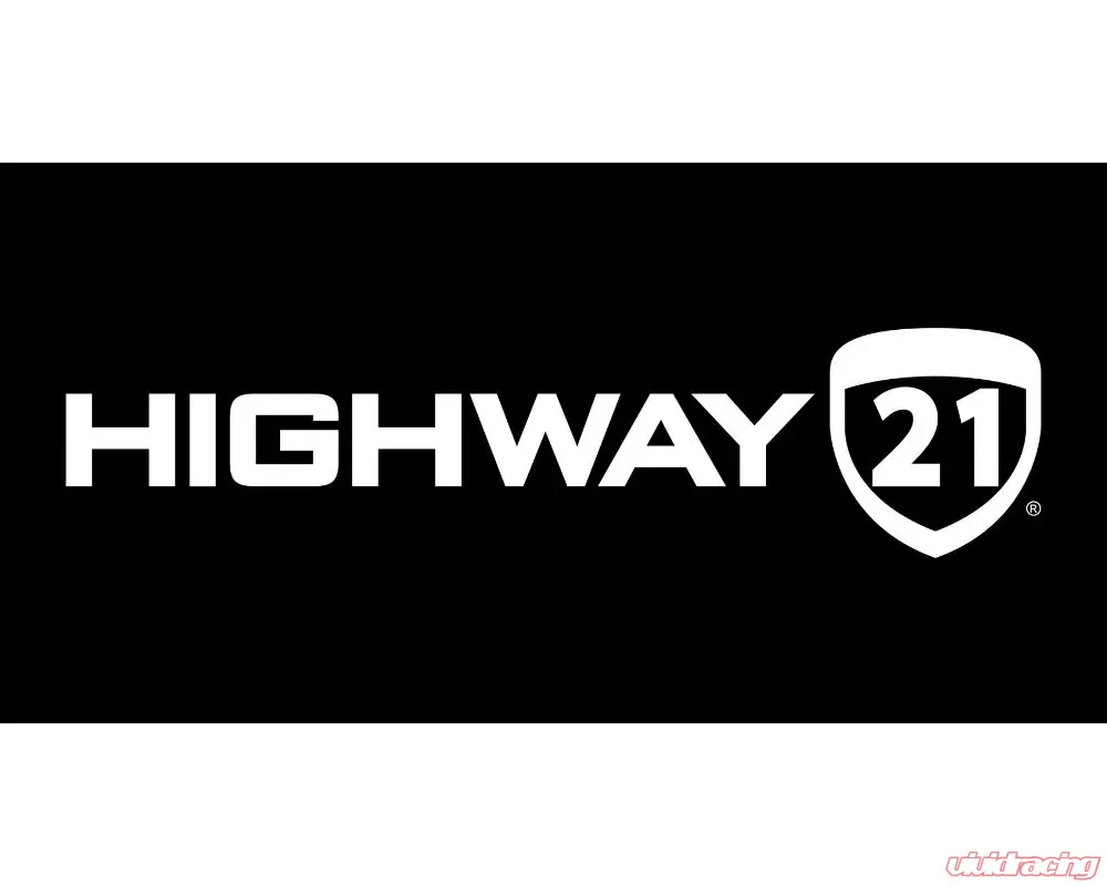 Highway 21 3'x6' Wall Banner Black - BANNER-HWY21-2