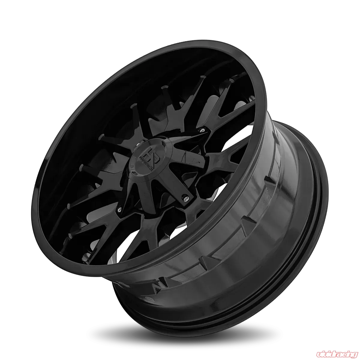 Hardrock Offroad Affliction Aluminum Wheel 20x10 8x170 -19 125.2 Gloss Black - H700-201070119GB