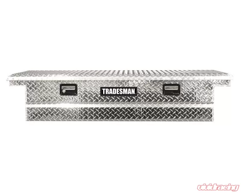Tradesman Aluminum Economy Cross Bed Low-Profile Truck Tool Box 70" Brite - 111001LP